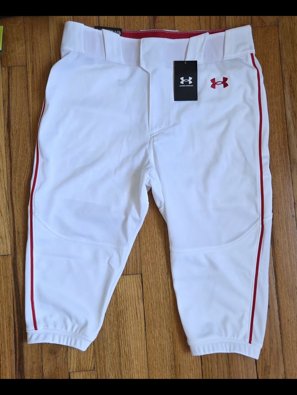 Under Armour White Men's Baseball Shorts